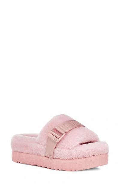 Ugg Fluffita Genuine Shearling Slipper In Pink | ModeSens