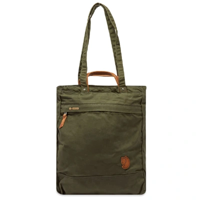 Shop Fjall Raven Fjällräven Totepack No. 1 In Green