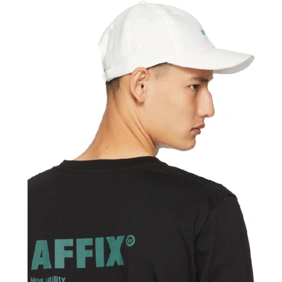 Shop Affix Beige Standard Logo Drill Cap In Ecru