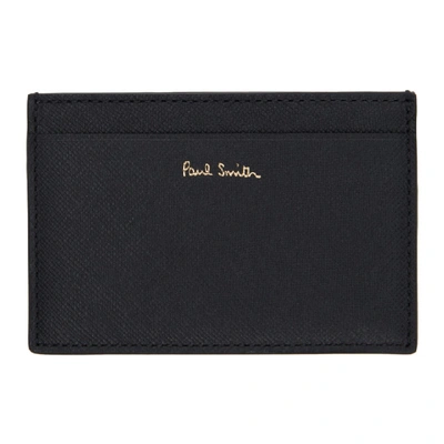 Shop Paul Smith Multicolor Mini Kings Cross Card Holder In 79 Black