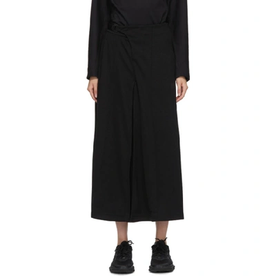 Shop Y-3 Black Classic Tailored Track Skirt