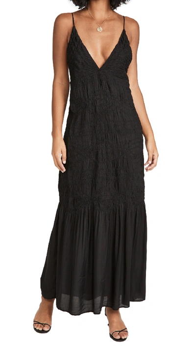 Shop Mara Hoffman Keira Dress In Black