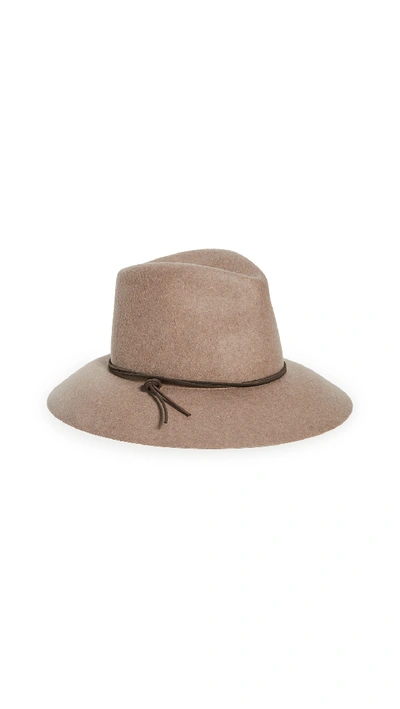 Shop Isabel Marant Kinly Hat In Taupe