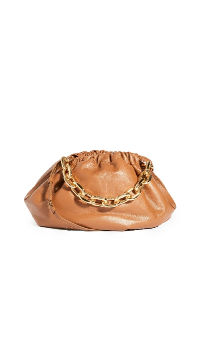 Shop The Volon Gabi Chain Bag In Caramel