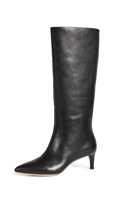 Shop Loeffler Randall Gloria Tall Kitten Heel Boots In Black