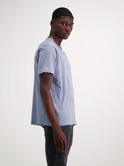 Shop Amendi Marcus T-shirt In Slate Blue