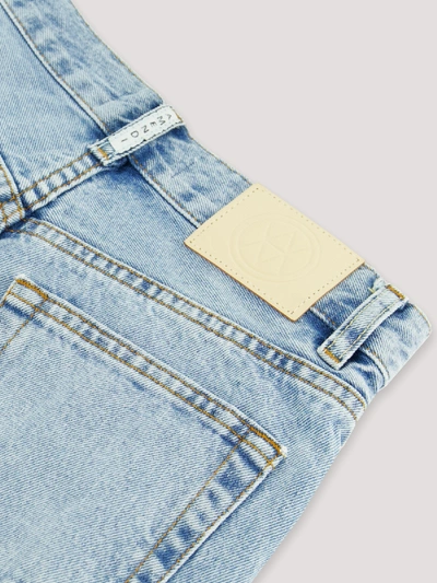 Shop Amendi Molle Classic Jeans In Light Blue