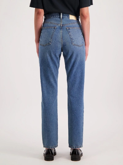 Amendi Molle Classic Jeans In Mid Blue