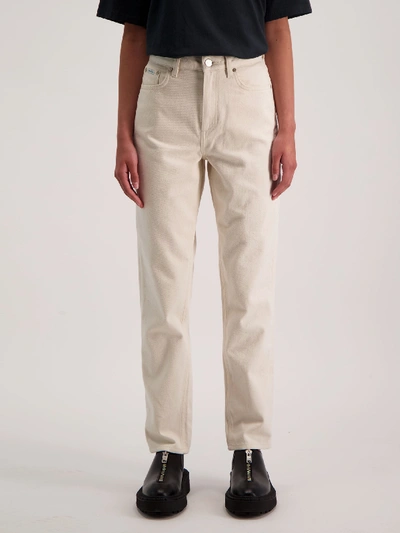 Shop Amendi Rosie Mom Jeans In Off White