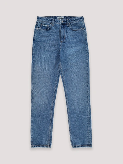 Shop Amendi Rosie Mom Jeans In Mid Blue