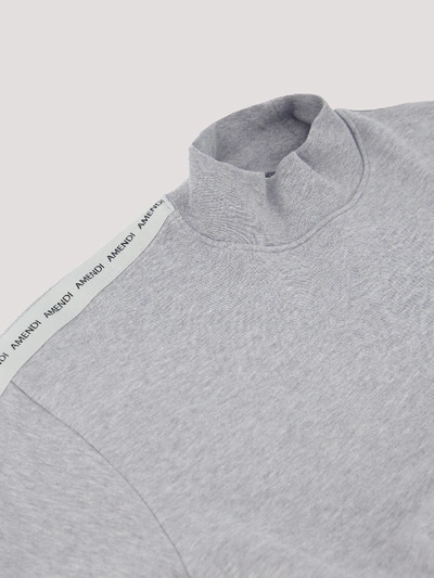 Shop Amendi Eva Sweatshirt In Grey Melange