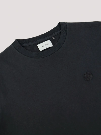 Shop Amendi Hanna T-shirt In Washed Black