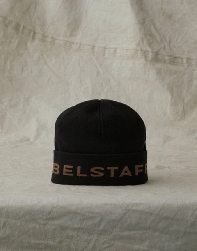 Shop Belstaff Logo Moto Hat In Multicolor