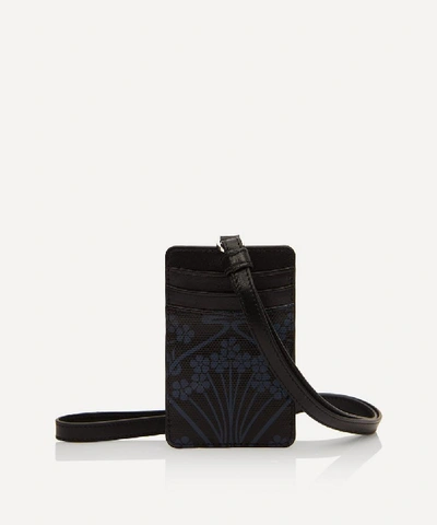 Shop Liberty Ianthe Coated Canvas Id Case In Grey