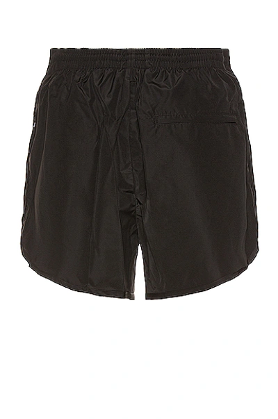 Shop Balenciaga Running Shorts In Black