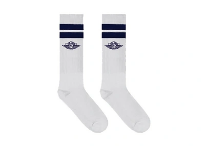 Pre-owned Dior  X Jordan Wings Socks White