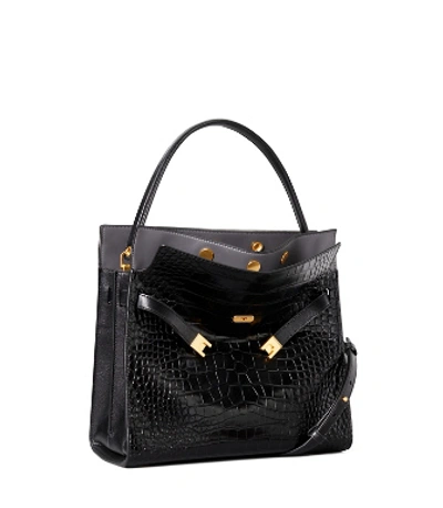 Tory Burch Lee Radziwill Double Bag - Black