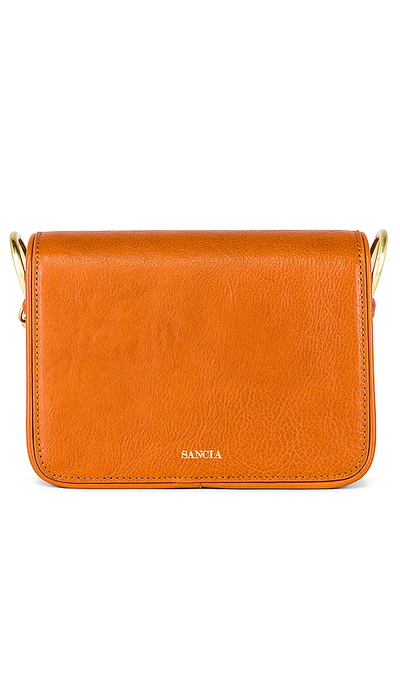 Shop Sancia The Louane Chain Bag In Tan