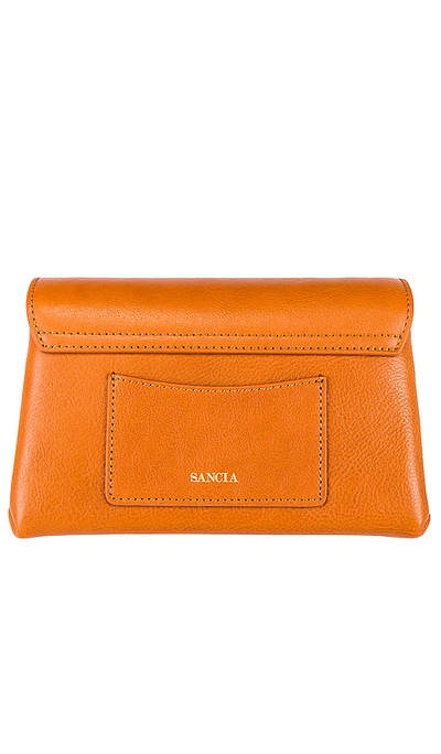 Shop Sancia The Anouk Tooth Bag In Tan