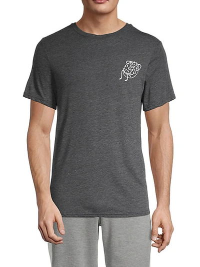 Shop Threads 4 Thought Donut Nap Crewneck T-shirt In Heather Grey