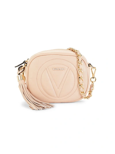 By Mario Valentino Leather Crossbody In Rose | ModeSens
