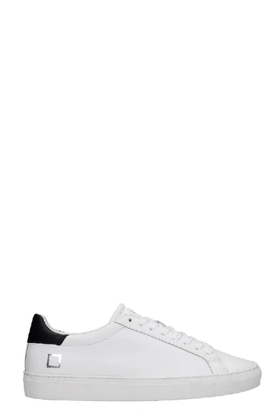 Shop Date Newman Sneakers In White Leather