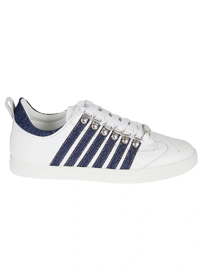Shop Dsquared2 Lace-up Low Top Sneakers In White