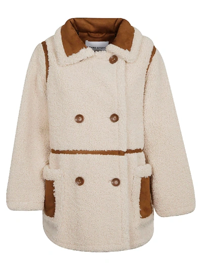 Shop Stand Studio Chloe Jacket In Off-white/tan