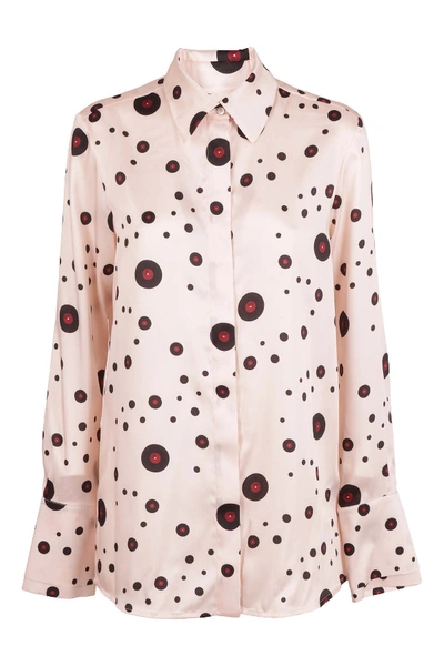 Shop Victoria Victoria Beckham Shirt In Rose Crema