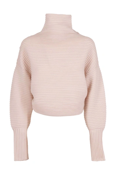 Shop Victoria Victoria Beckham Sweater In Paperwhite Burro