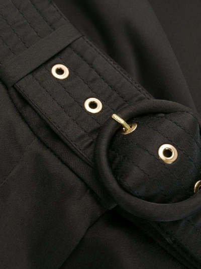 Shop Zimmermann Belted Waist Trousers In Black