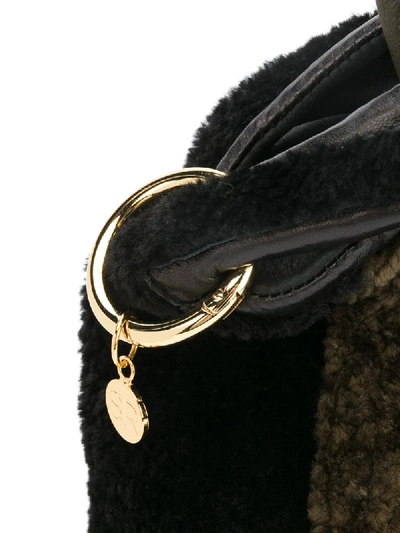 Shop Simonetta Ravizza Furrissima Bag In Black