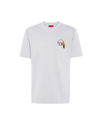 Shop Hugo Men's Dunity T-shirt In White