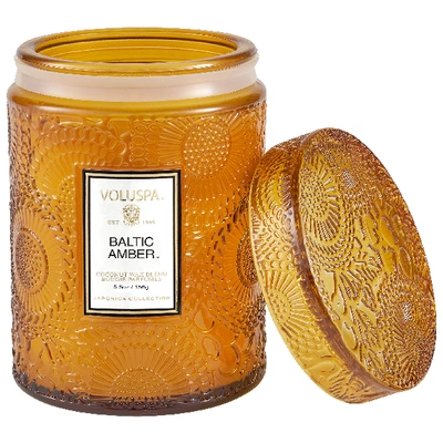 Shop Voluspa Mini Baltic Amber Glass Candle 5.5 oz/ 156 G 1-wick Candle