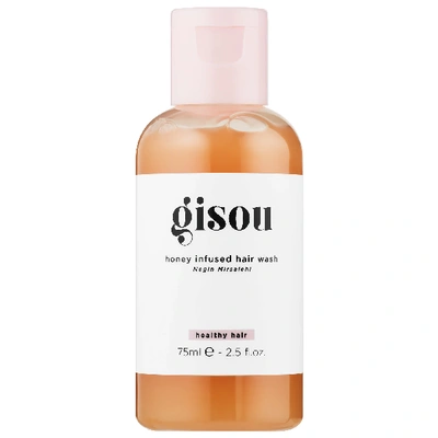Shop Gisou Mini Honey Infused Hair Wash Shampoo 2.6 oz/ 75 ml