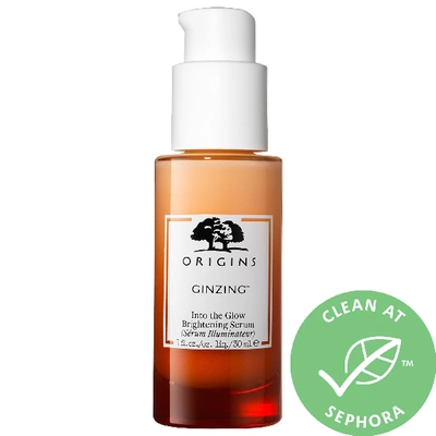 Origins Ginzing Glow-boosting Brightening Serum With Vitamin C, 1 Oz.