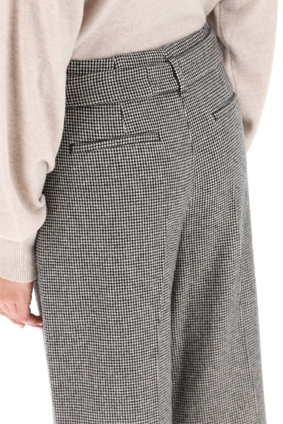 Shop 's Max Mara Exploit Trousers With Sash Belt In Black,white