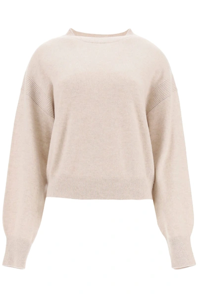 Shop Le Kasha Modena Cashmere Sweater In Beige