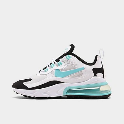Shop Nike Women's Air Max 270 React Se Casual Shoes In Blue/black