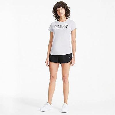 Shop Puma Women's Summer T-shirt In White