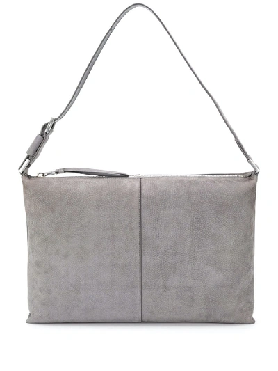Shop Allsaints Edbury Shoulder Bag In Grey