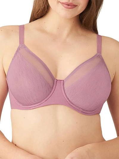 Shop Wacoal Elevated Allure Seamless Lift Bra In Dusky Orchid