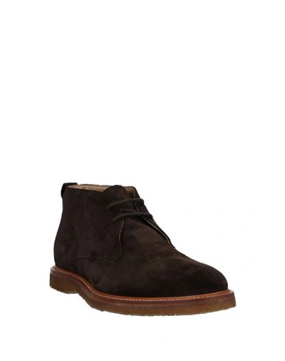 Tod's Ankle Boots In Brown