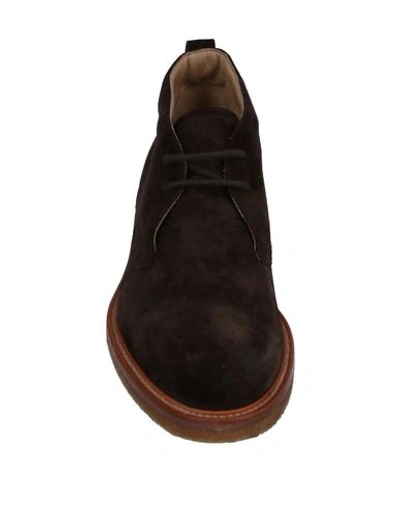 Tod's Ankle Boots In Brown