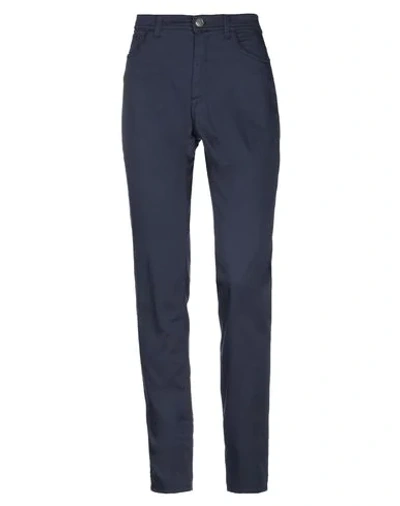 Shop Tru Trussardi Pants In Purple