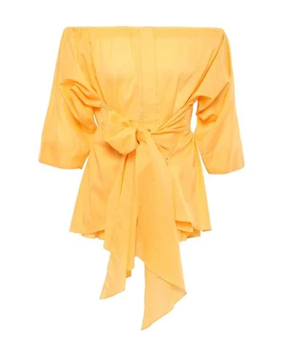 Shop Tome Blouses In Yellow