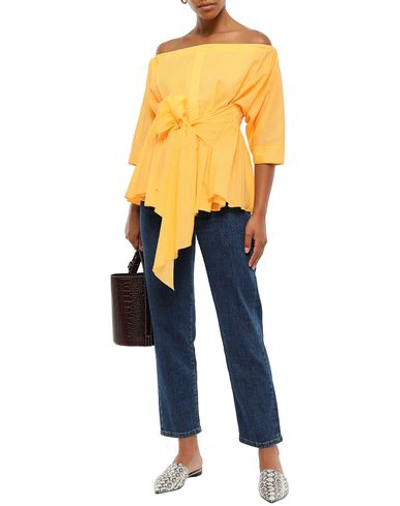 Shop Tome Blouses In Yellow