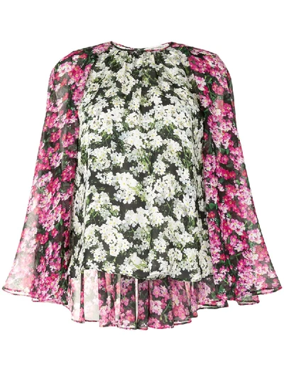 MELISSA 花卉印花罩衫