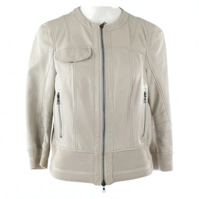 Pre-owned Drome Beige Leather Jacket