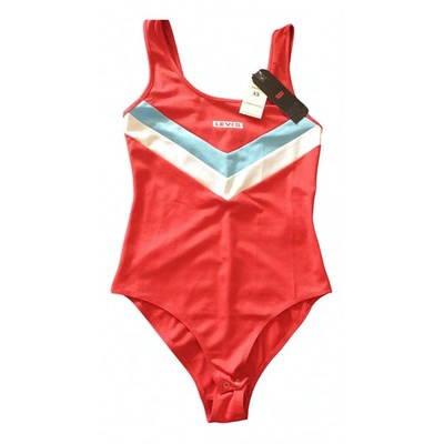 Pre-owned Levi's Red Swimwear